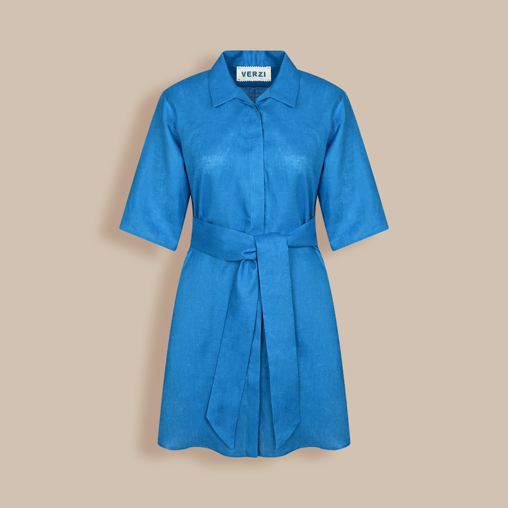 LINEN TUNIC WITH SHORTS